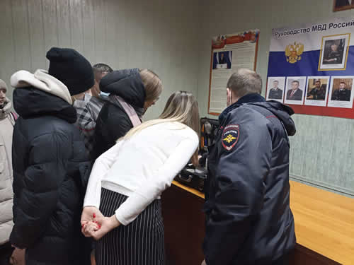 В Можайске полицейские присоединились к общероссийской акции «Студенческий десант»