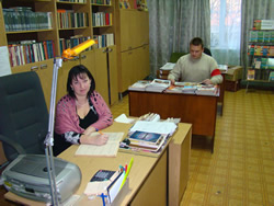 Заведующая библиотекой Клевцова Инна Сергеевна